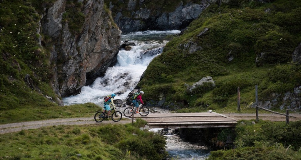 Biken im Val da Fain