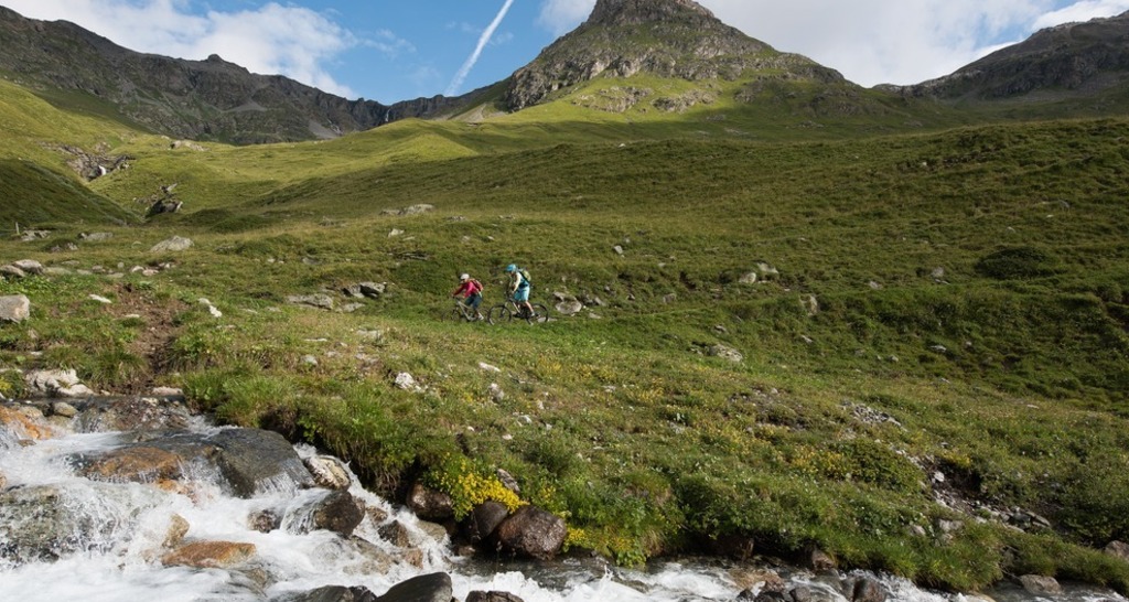 Biken im Val da Fain