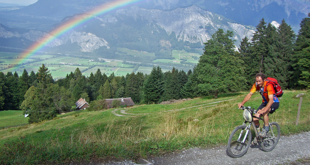 Beim Aufstieg in Richtung Pizol Pardiel