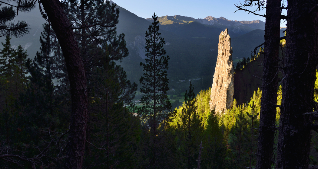 Crap Furo, Pfad der Pioniere