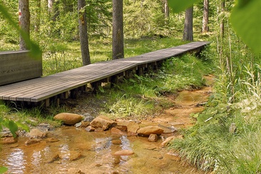 Rözenwald, Wasserweg