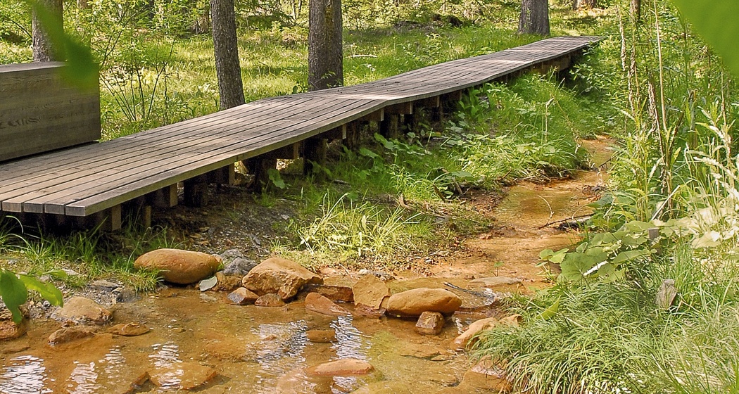 Rözenwald, Wasserweg