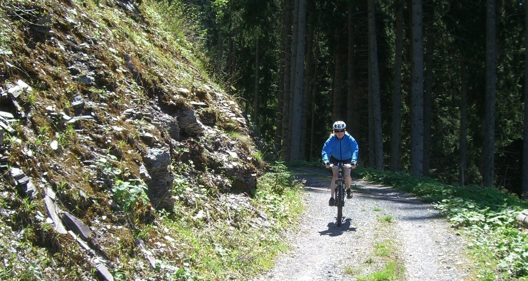 Aufstieg in Richtung Kunkelspass