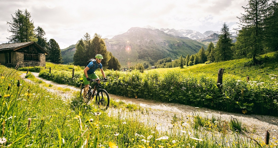 Mountainbike Sils, Val Fex
