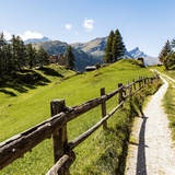 Splügen castle ruins