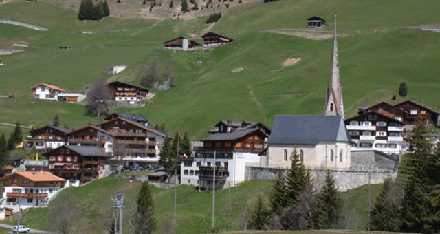 Das Gemsli liegt im Zentrum von St. Antönien