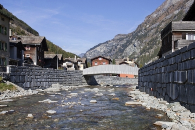 Dorfbrücke Vals; Foto: W. Dechau