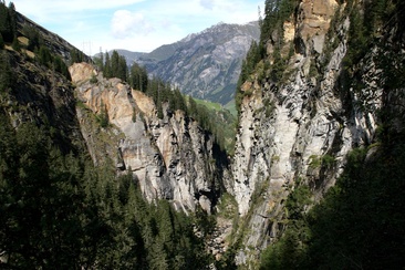 Rotabärg Schlucht; Foto: A. Vieli
