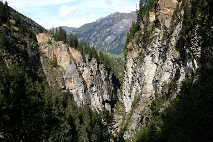Rotabärg Schlucht; Foto: A. Vieli