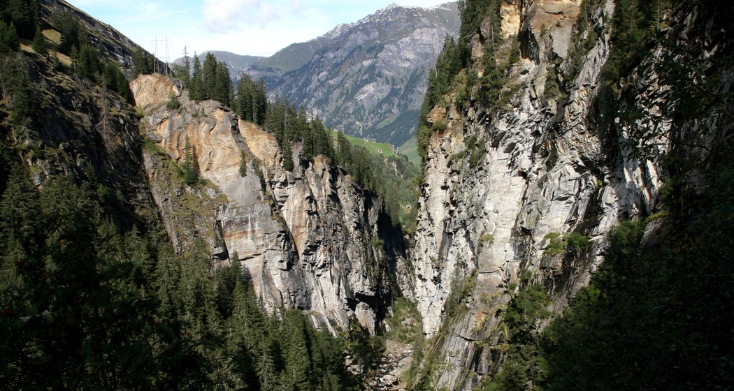 Rotabärg Schlucht; Foto: A. Vieli