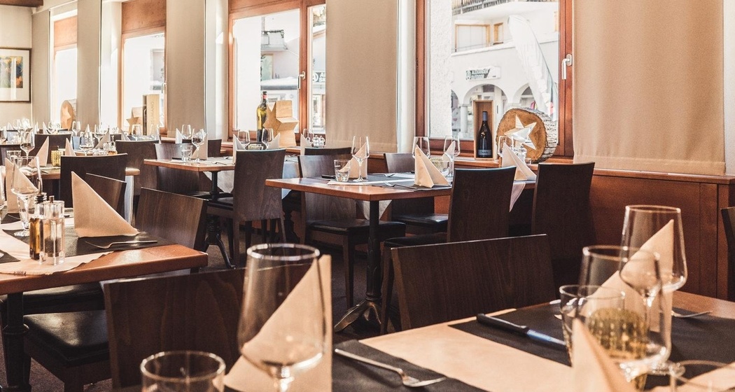 Pizzeria Posthotel Valbella Innenbereich