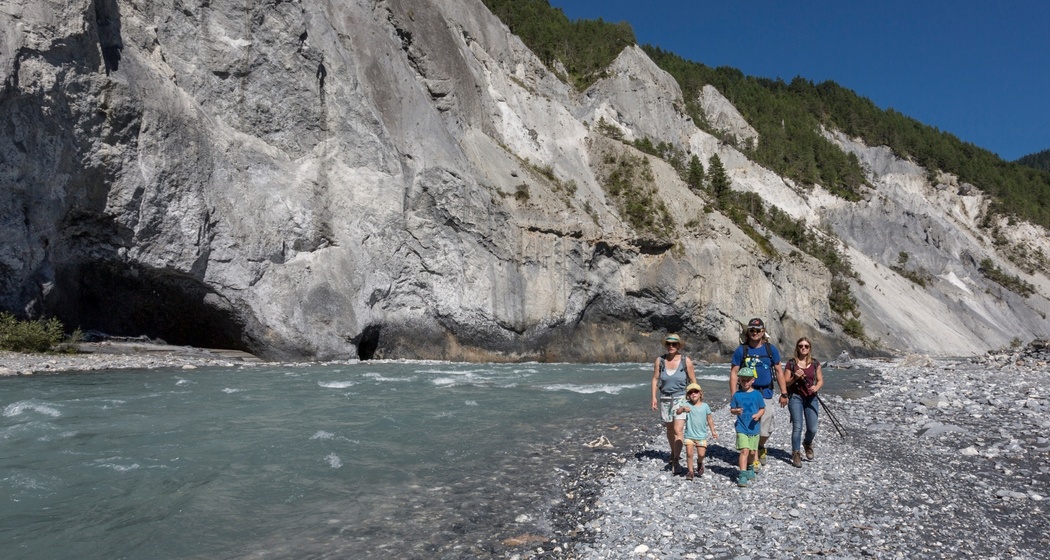 Rheinschlucht Schwarzes Loch