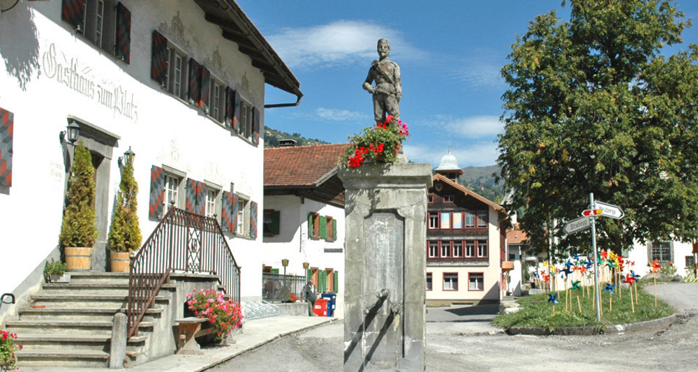 Dorfplatz Fideris