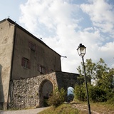 The Sargans Castle from the rear view.