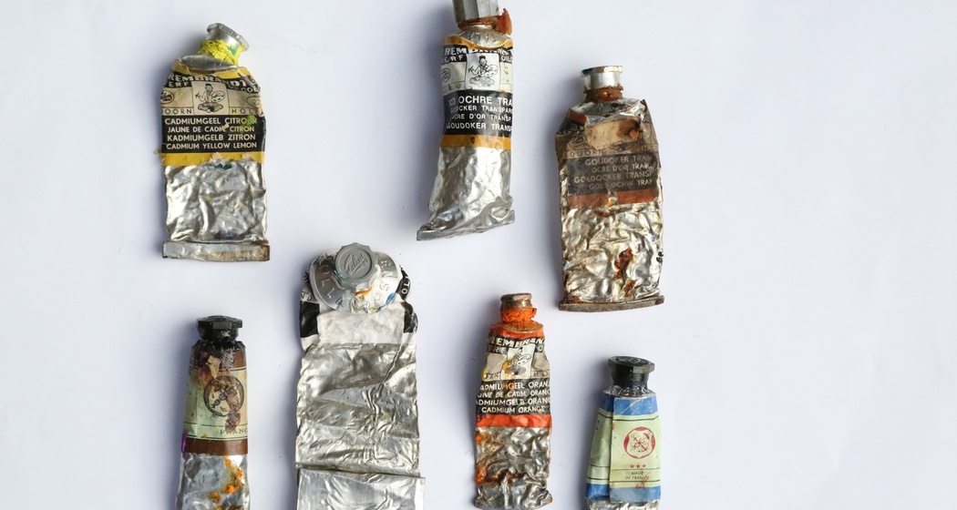 Segantini erwähnte mal, dass seine Palette an Farben die einfachste sei, die man sich vorstellen könne. Er zählte elf verschiedene Farben auf.