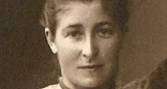 Baba Uffer – Magd der Familie Segantini und Modell für viele von Giovanni Segantinis Bildern.