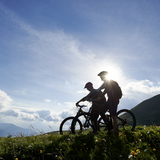 Biker nahe Schanfigg