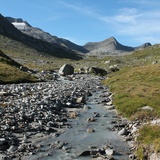 Passo Bornengo am Horizont