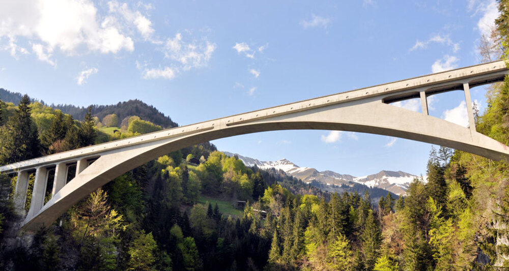Weltmonument Salginatobelbrücke Schiers