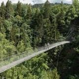 suspension bridge Val da Tersnaus