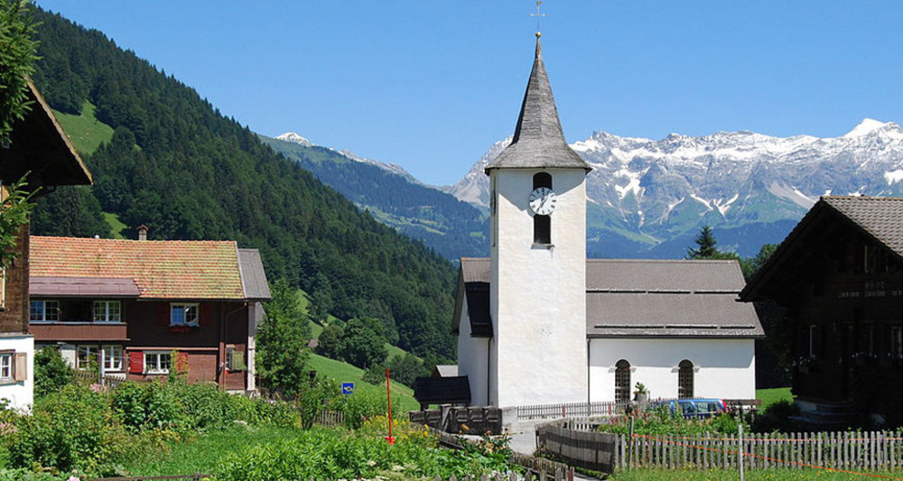 Kirche in Valzeina