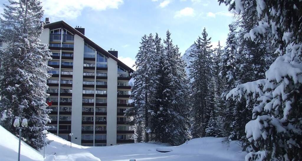 Aussenansicht Rothornblick Winter