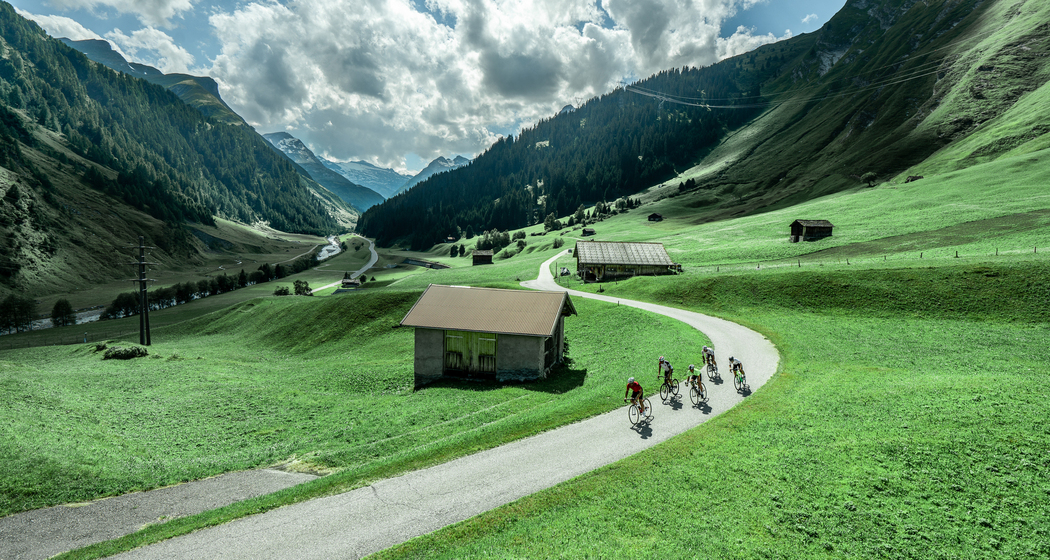 Rennrad-Route Quellregion Rhein Weg nach Biasca