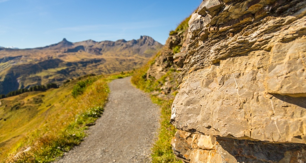 Die Tour startet bei der Bergstation Maschgenkamm