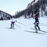 pista di sci di fondo