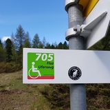 Die Wegweiser für Barrierefreie Wanderwege