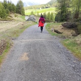 Qualität des Weges nahe Pontresina