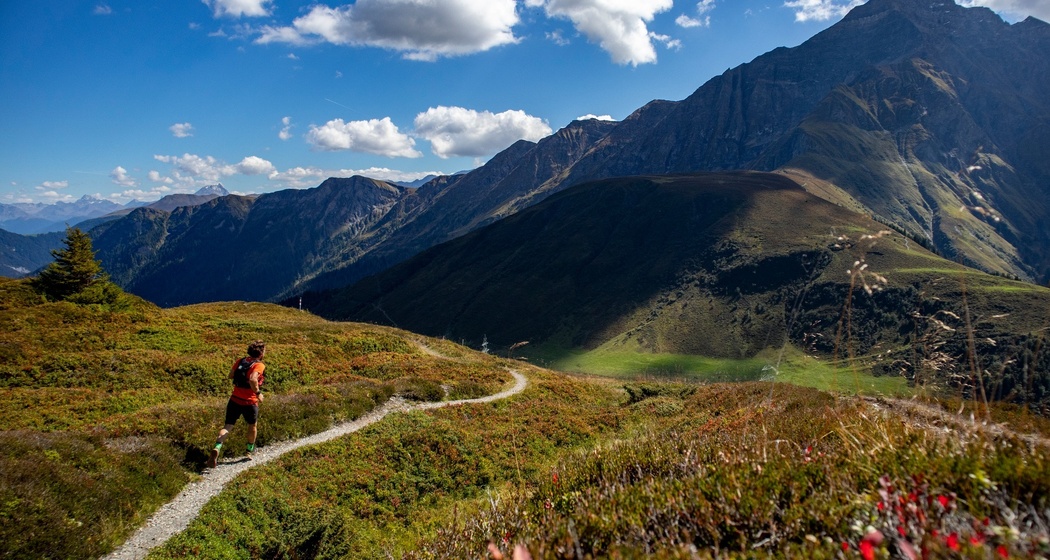 Glaser Grat mit Piz Beverin