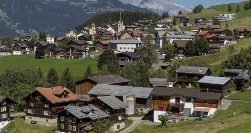 Tobel und Meierhof Obersaxen