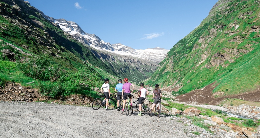 Blick in die Quellregion des Hinterrheins