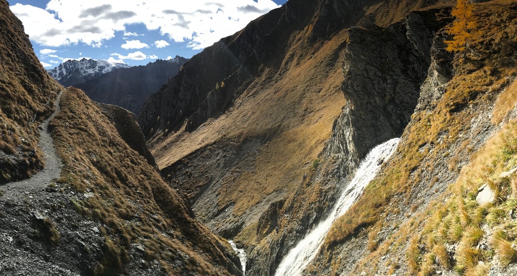 Planer Salaas, Wasserfall