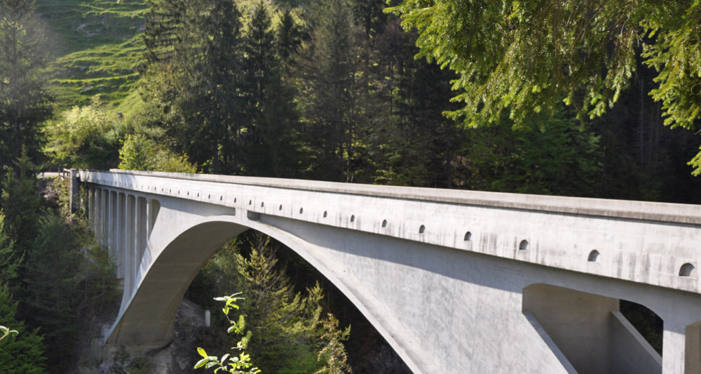 Weltmonument Salginatobelbrücke Schiers