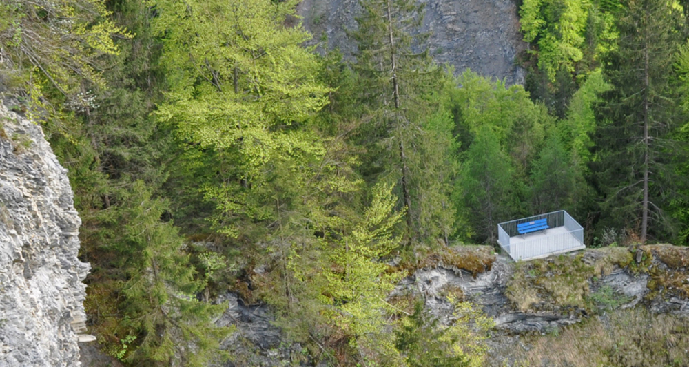 Salginatobelbrücke Aussichtsplatform