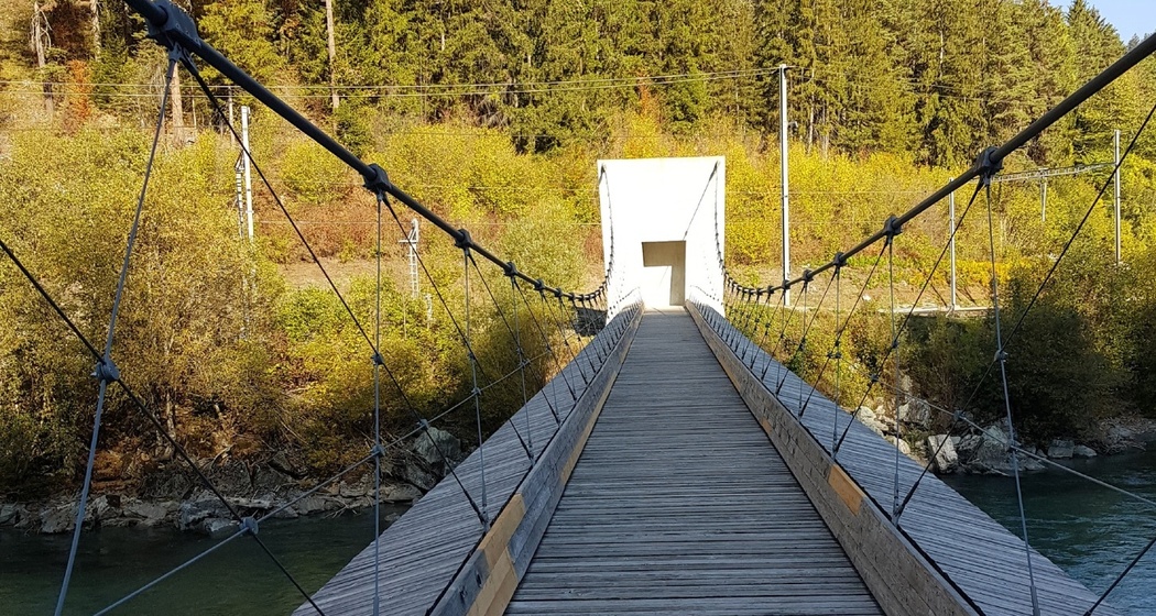 Hängebrücke Trin