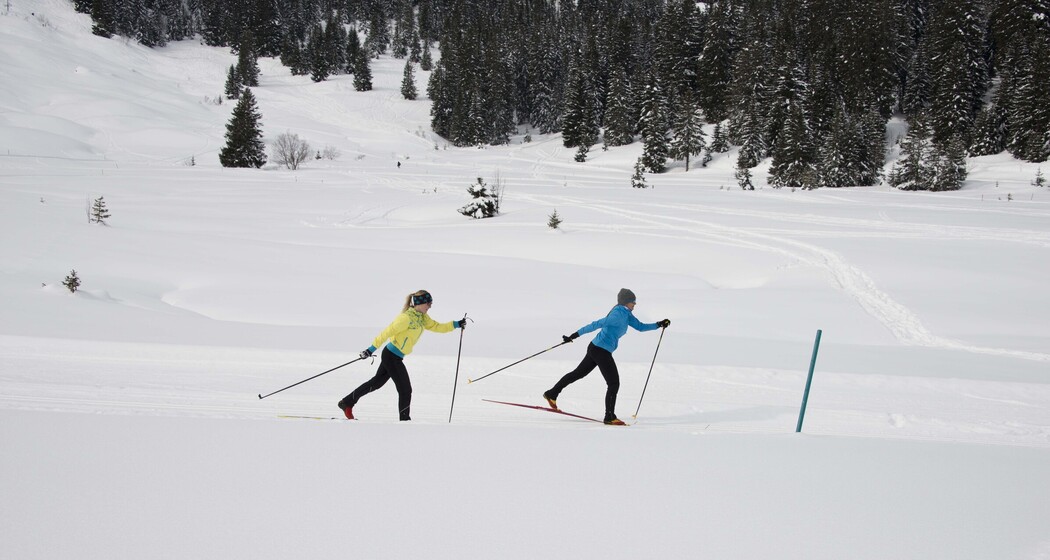 Langlaufloipe Madils