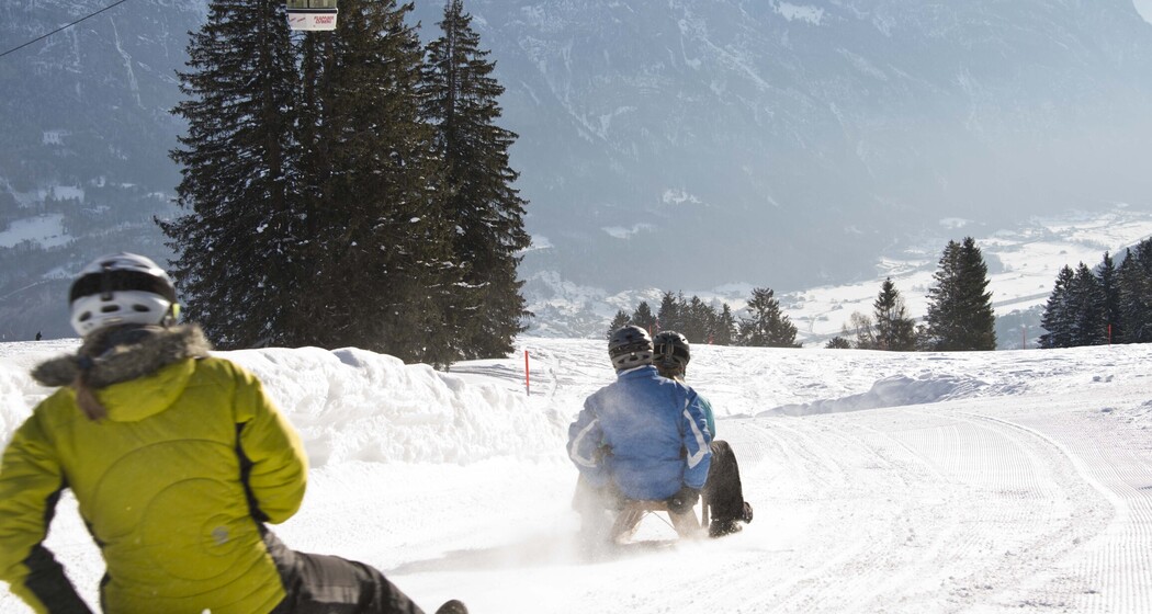 Schlitteln am Flumserberg