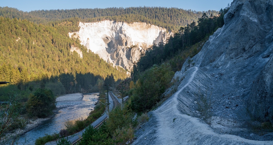Rundwanderung: Caumasee - Rheinschlucht "Swiss Grand Canyon"