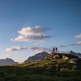 Alp Laret au-dessus de Ftan