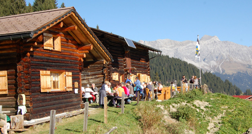 Das Maiensäss Valcaus ob Seewis - herrlich zum einkehren!