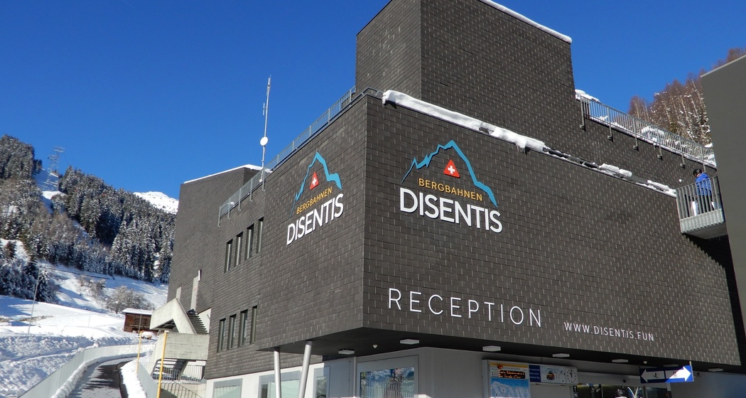 Talstation Luftseilbahn Disentis