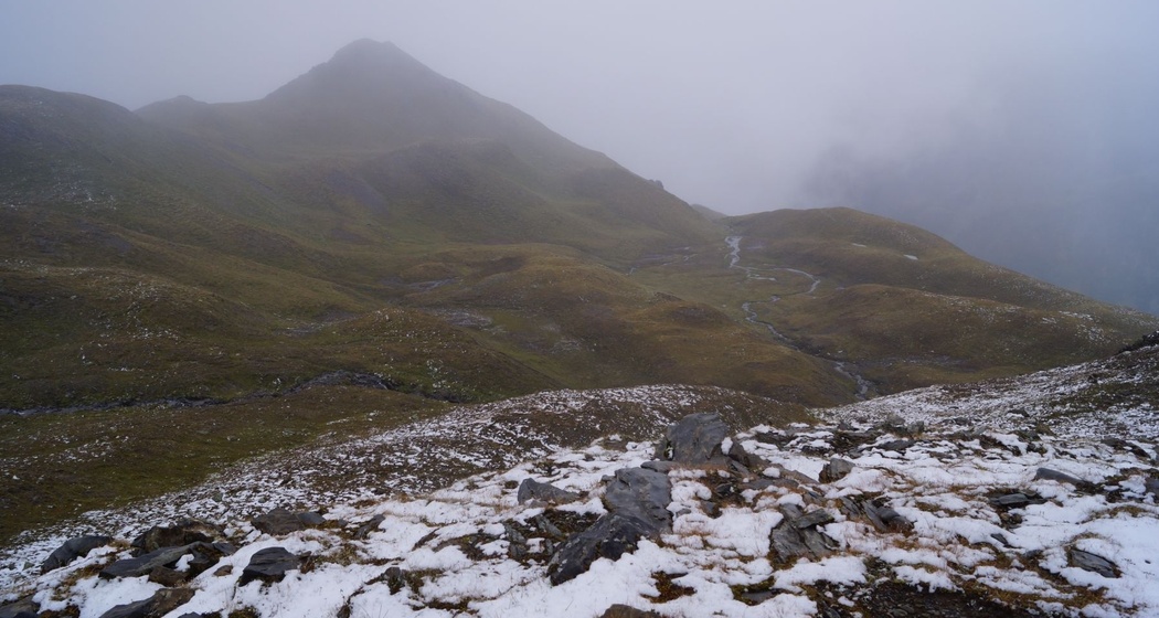 Flyschlandschaft am Fahnenstock