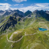 Veduta sul lago Wangsersee