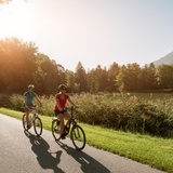 Radweg am Giessensee entlang