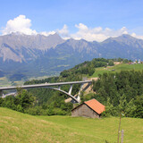 View of the Tamina Bridge and Pfäfers