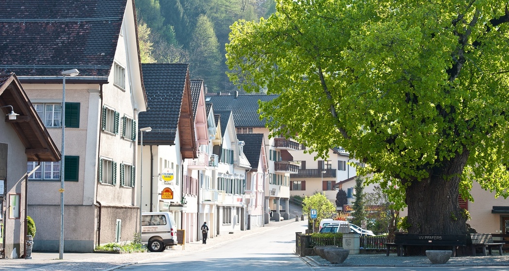 Dorf Pfäfers