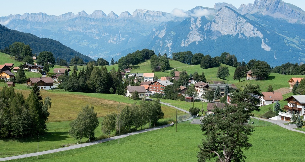 Blick auf den St. Margrethenberg
